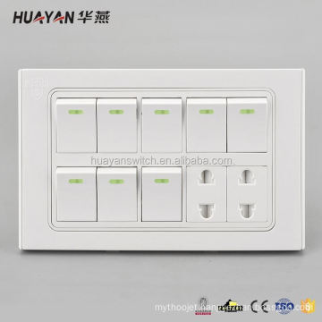 Hot selling custom design plastic wall switch plate